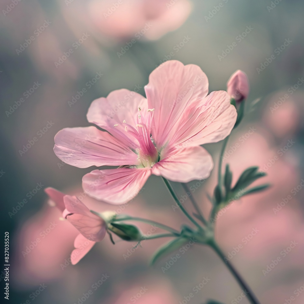 close up of pink flower in blurry background with bokeh effect close up of pink flower in blurry background with bokeh effect