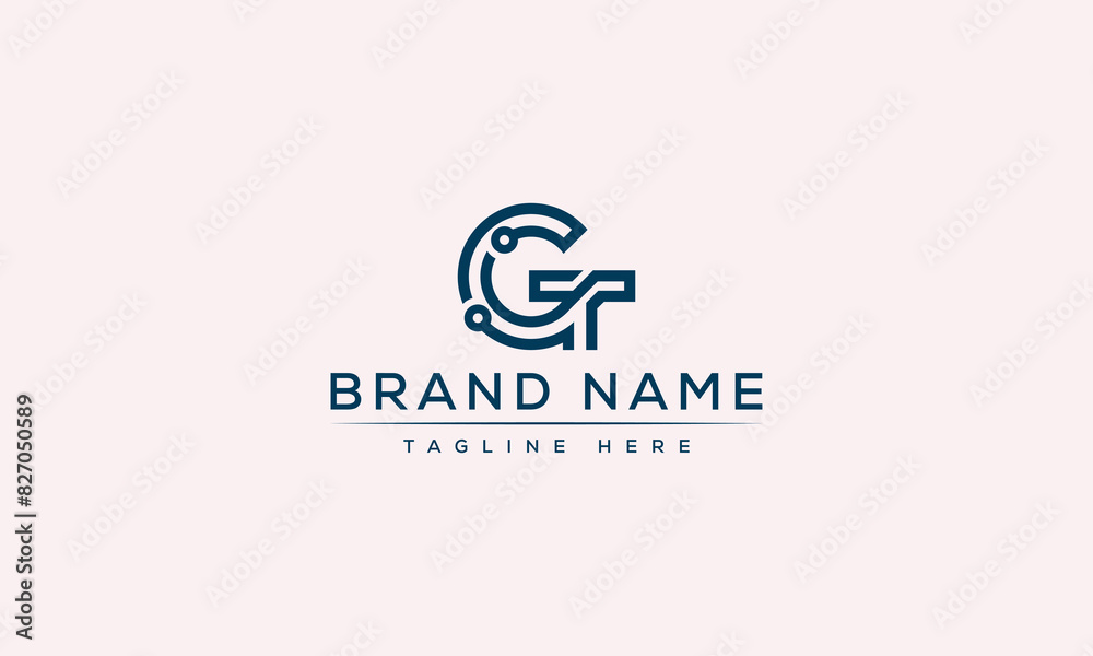 Logo design letter GT . Elegant modern. Vector template. Logo design letter GT . Elegant modern. Vector template.