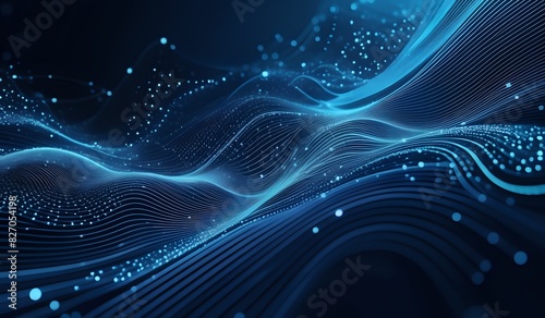 Digital backdround ideal for technological operations, neural networks, AI, data transmission and encryption, digital archives, audio and visual representations, scientific research