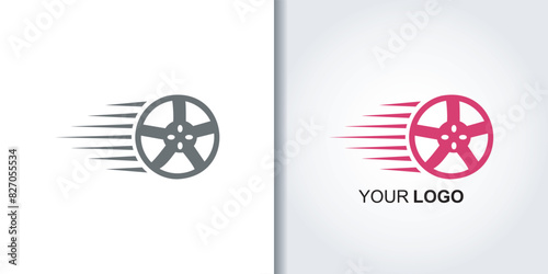 rims speed logo template photo
