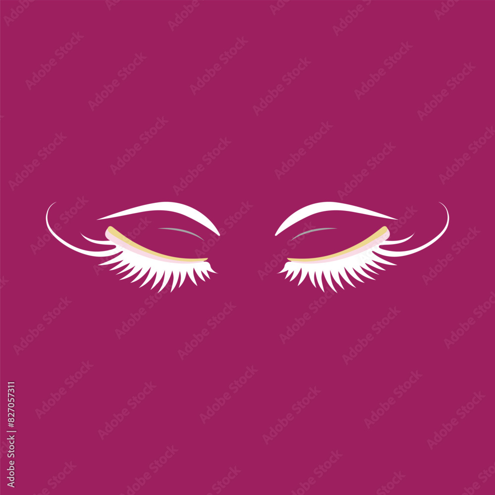 eyebrows design icon vector illustration eyebrows design icon vector illustration