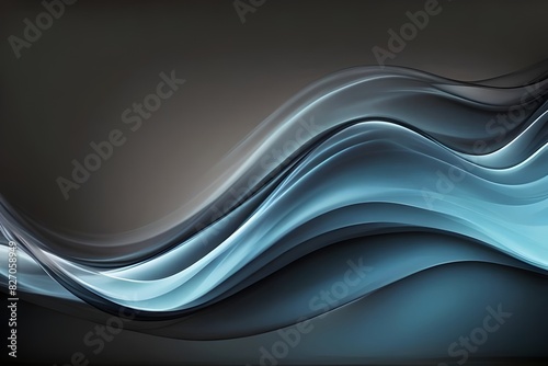 abstract blue waves background, backgrounds 