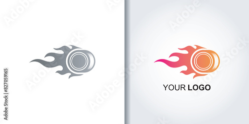 tire speed logo template