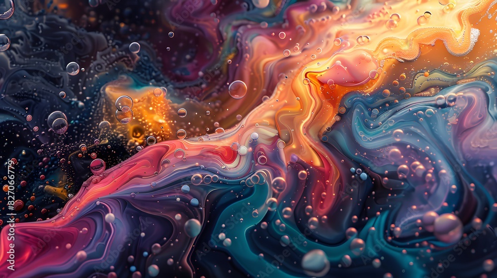 A painting of a spiral of water with a sun in the middle A painting of a spiral of water with a sun in the middle