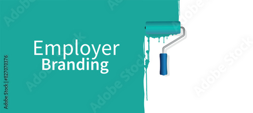 Employer Branding on white background