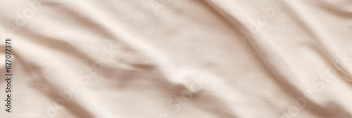 Wallpaper Mural Cream fabric texture with soft folds, natural and cozy textile background ideal for interior design, fashion, and craft projects requiring a warm and inviting look
 Torontodigital.ca
