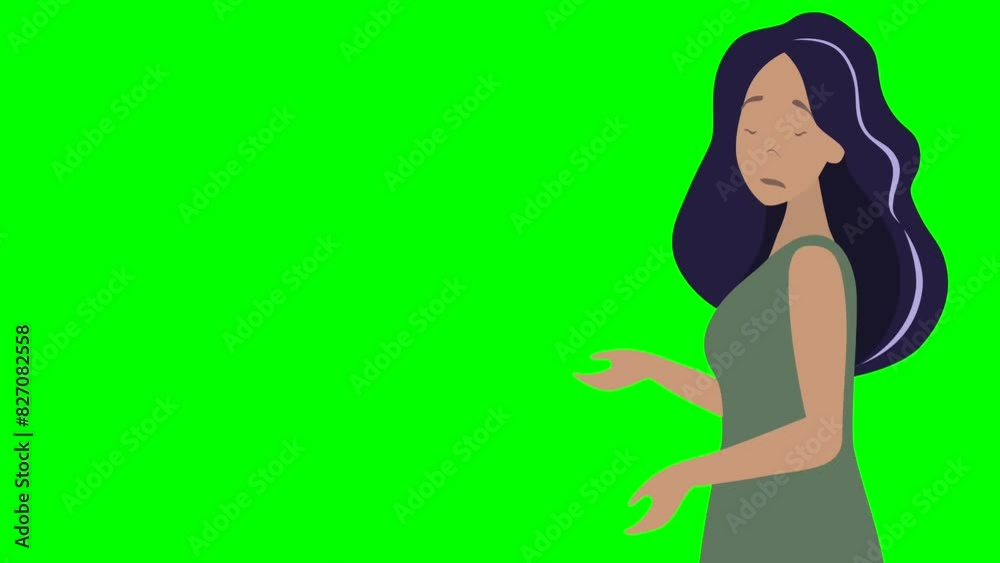 lip syncing, facial animation for storytelling. female character says: looped animation frames in flat style. talking facial expressions of the mouth and lips, articulation on a green chromakey lip syncing, facial animation for storytelling. female character says: looped animation frames in flat style. talking facial expressions of the mouth and lips, articulation on a green chromakey