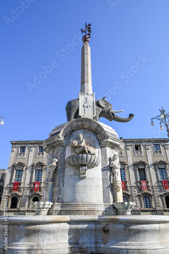 Elephant Fountain - Catania, Sicily photo