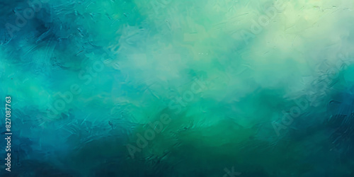 Soft gradient teal and blue watercolor abstract background  soothing and calm visual effect with smooth transitions and subtle textures creating a serene and tranquil atmosphere 