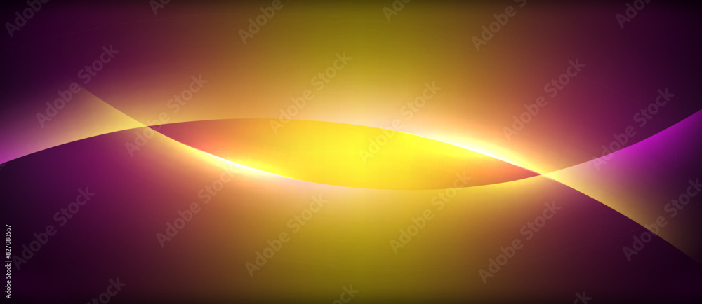 Neon glowing circle rays, light round lines in the dark, planet style neon wave lines. Energetic electric concept design for wallpaper, banner, background Neon glowing circle rays, light round lines in the dark, planet style neon wave lines. Energetic electric concept design for wallpaper, banner, background