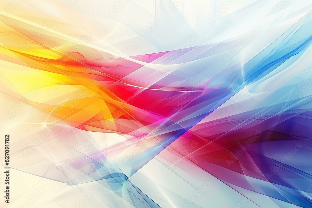 Colorful Geometric Silk Ribbons Colorful Geometric Silk Ribbons