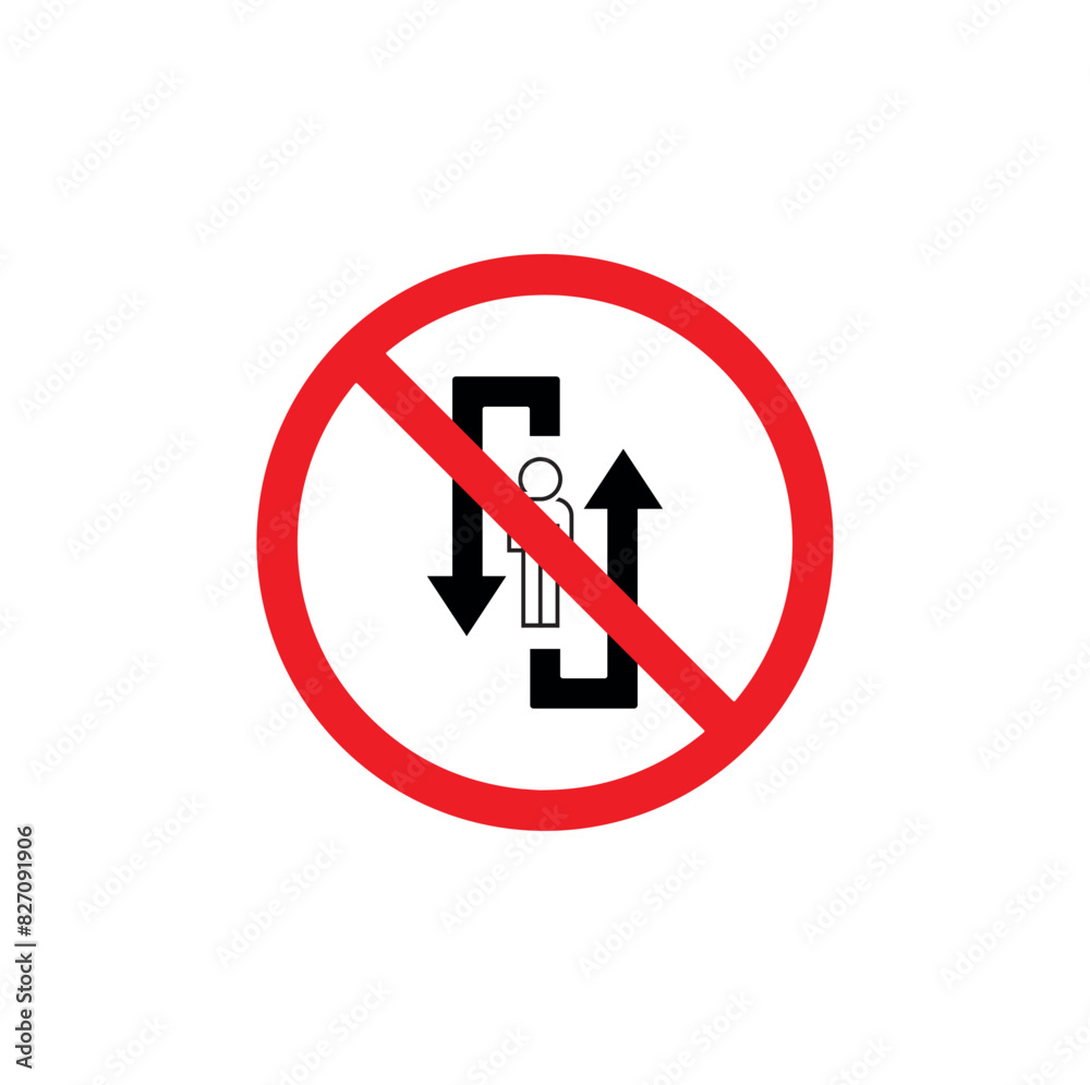 Out of service sign on white background Out of service sign on white background