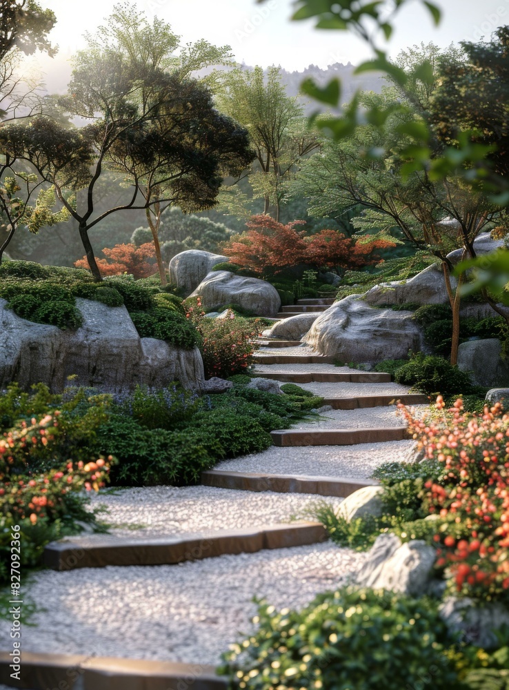 Obraz premium Japanese Garden Design