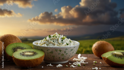 Kiwi onion dip with new look