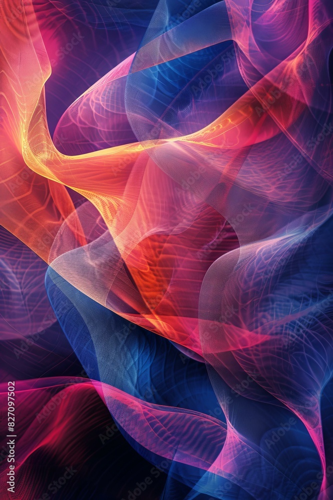 Colorful Wavy Lines Colorful Wavy Lines
