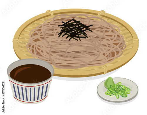食事_和食_麺類_ざるそば
