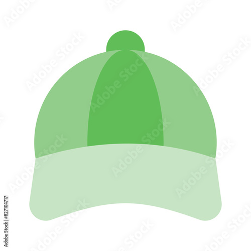Get this amazing icon of sports cap, vector of sports accessory