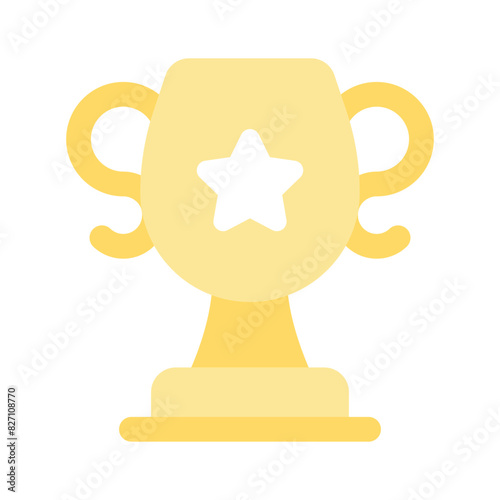 Take a look at this creative icon of sports trophy, easy to use vector