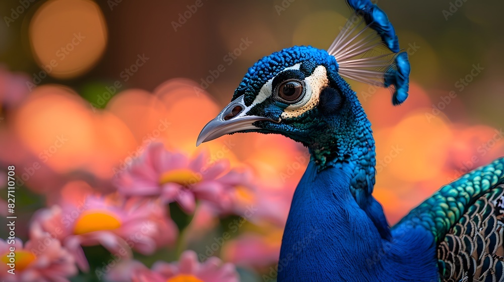 A young peacock (peachick) exploring a garden, representing growth and the beauty of youth List of Art Media Photograph inspired by Spring magazine A young peacock (peachick) exploring a garden, representing growth and the beauty of youth List of Art Media Photograph inspired by Spring magazine