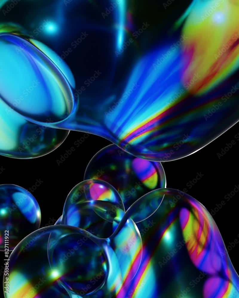 3d bubble abstract background 3d bubble abstract background