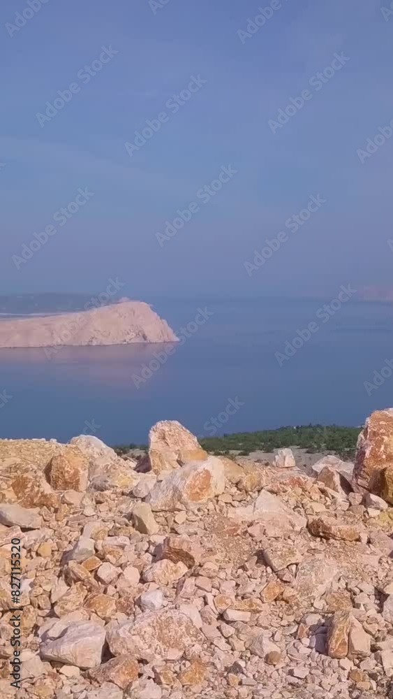 Aerial view of beautiful Croatia landscape Aerial view of beautiful Croatia landscape