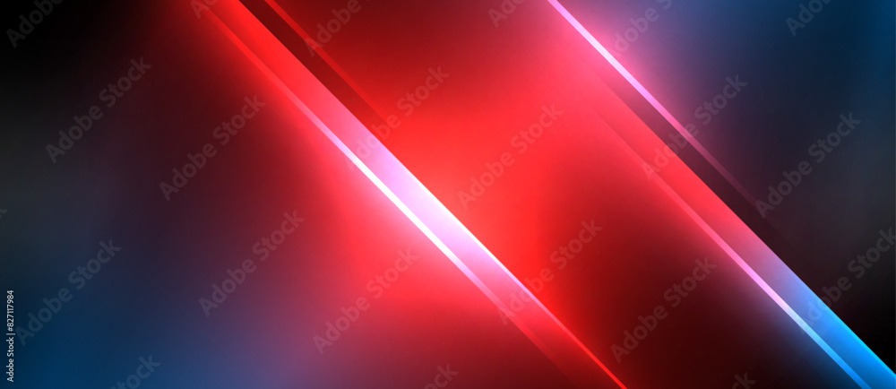 Neon dynamic diagonal light rays background. Techno digital geometric concept design for wallpaper, banner, presentation, background Neon dynamic diagonal light rays background. Techno digital geometric concept design for wallpaper, banner, presentation, background