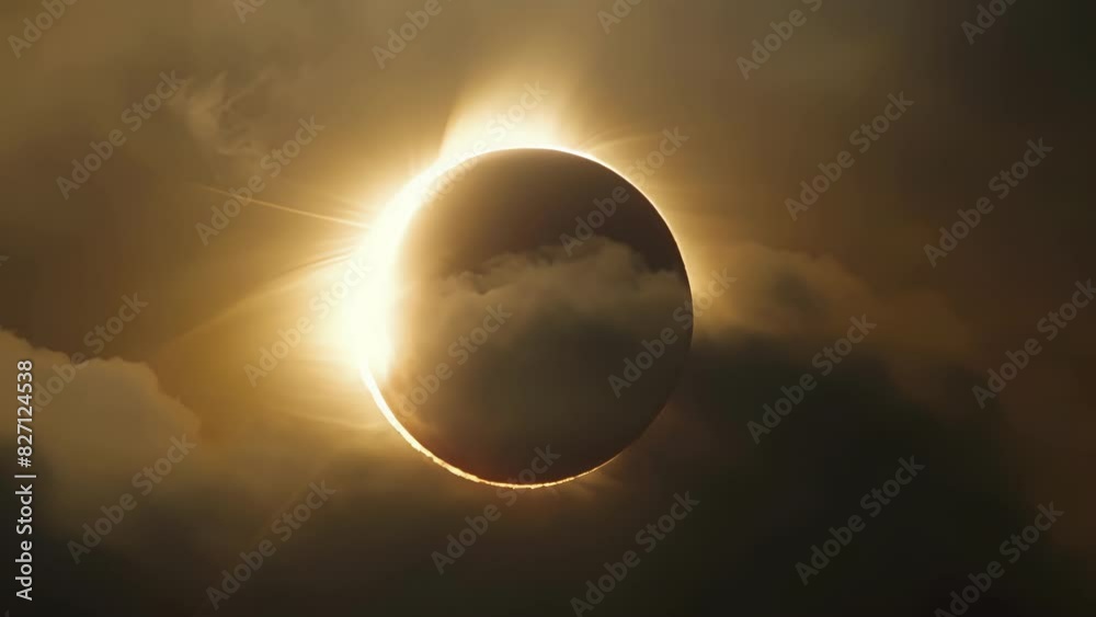 A solar eclipse in progress with the moon covering most of the suns surface leaving only a ring of light surrounding it.