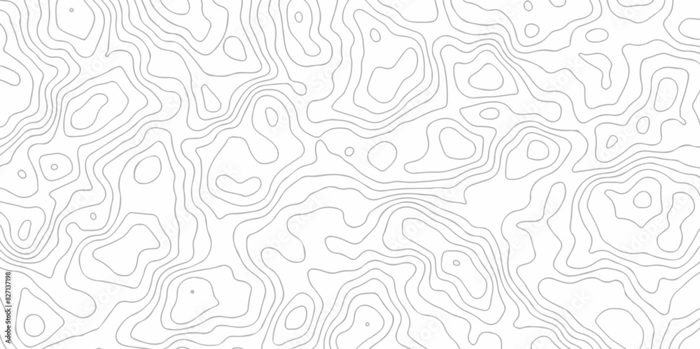 Vetor de Lines Topographic contour lines vector map seamless pattern ...