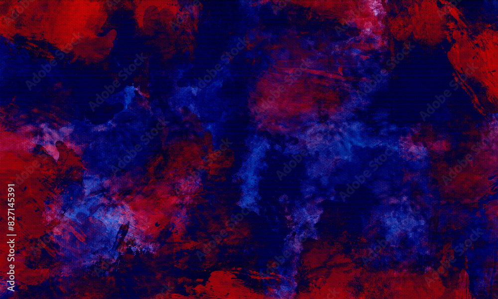  abstract  blue and red     watercolor paint   background