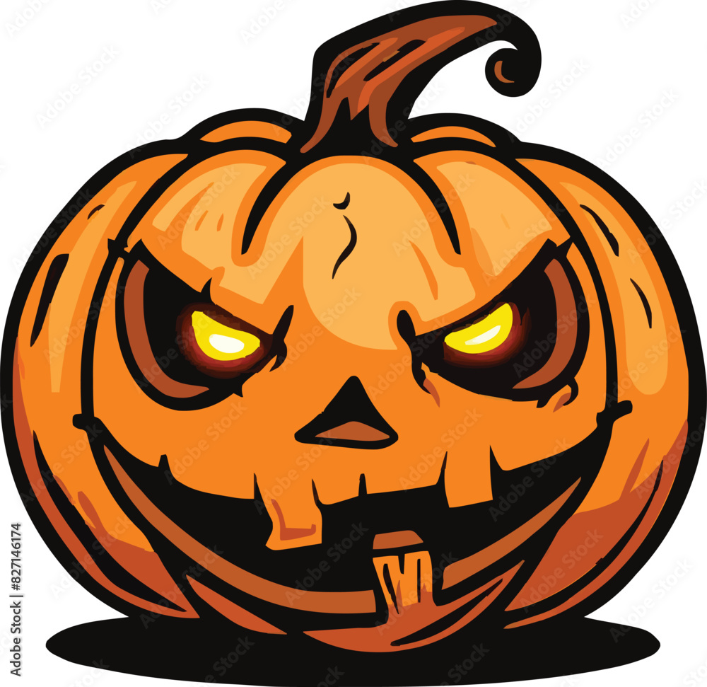 Fototapeta premium Pumpkin - squash for Halloween 