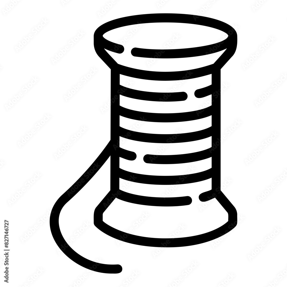 thread outline icon thread outline icon