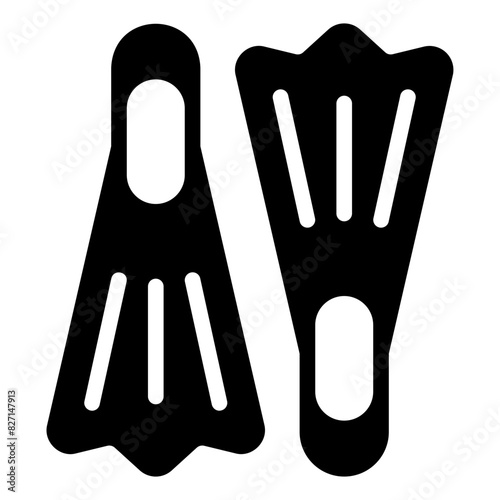 flipper glyph icon