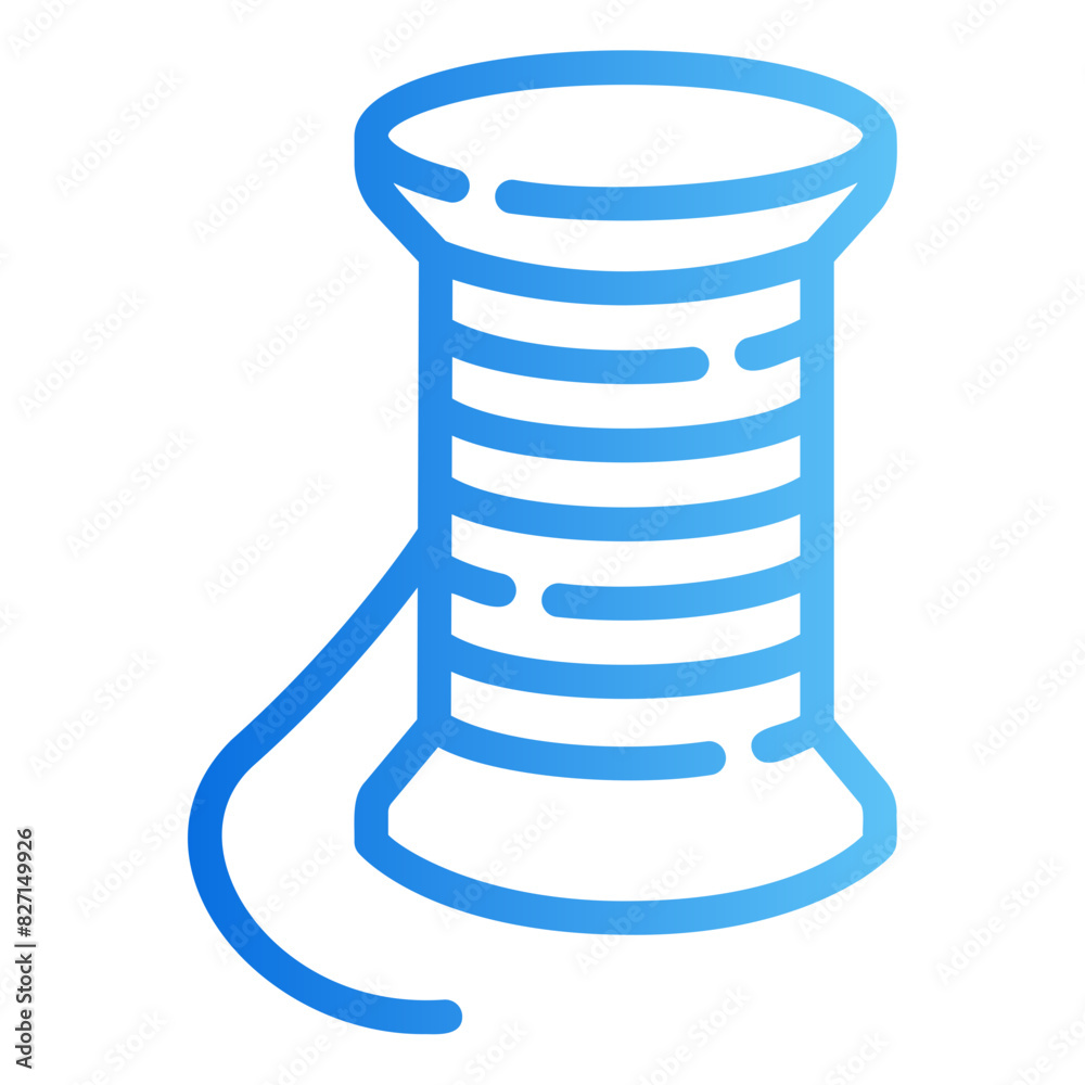 thread gradient icon thread gradient icon