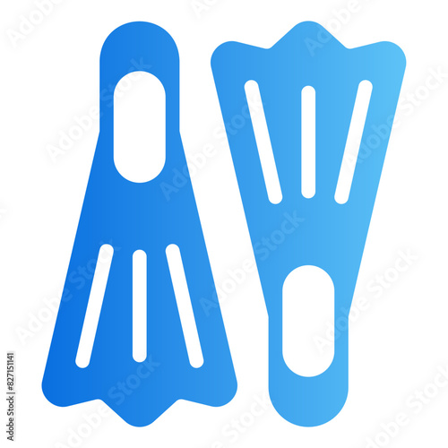 flipper gradient icon