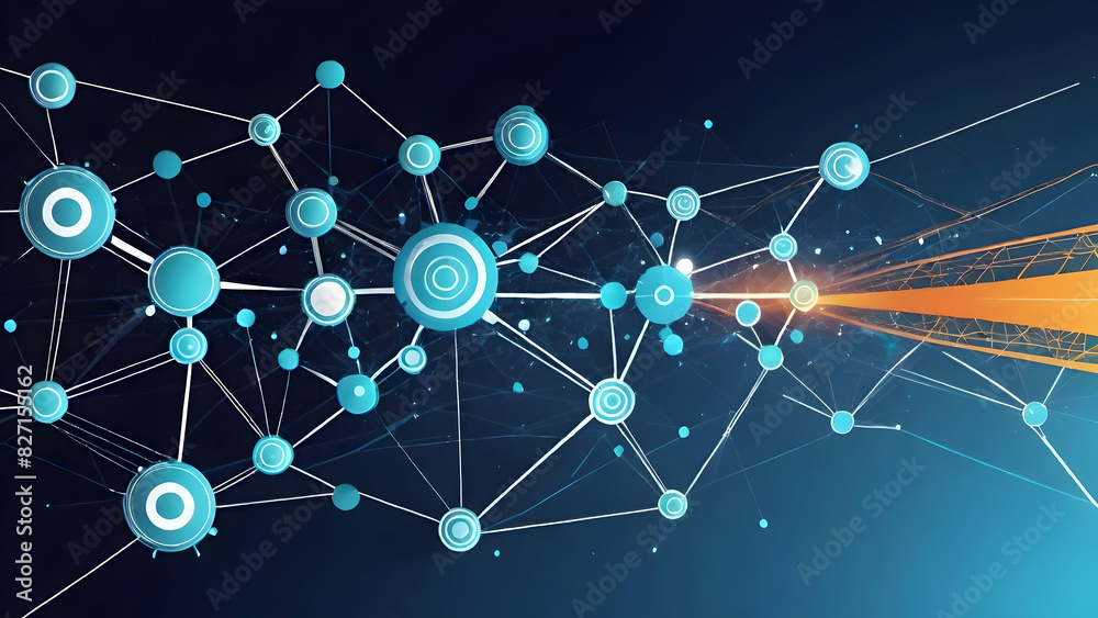 Connecting business concept Connecting business concept