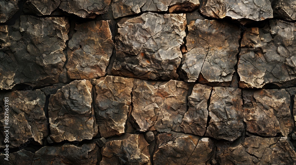 Obraz premium Damaged background with ancient stones