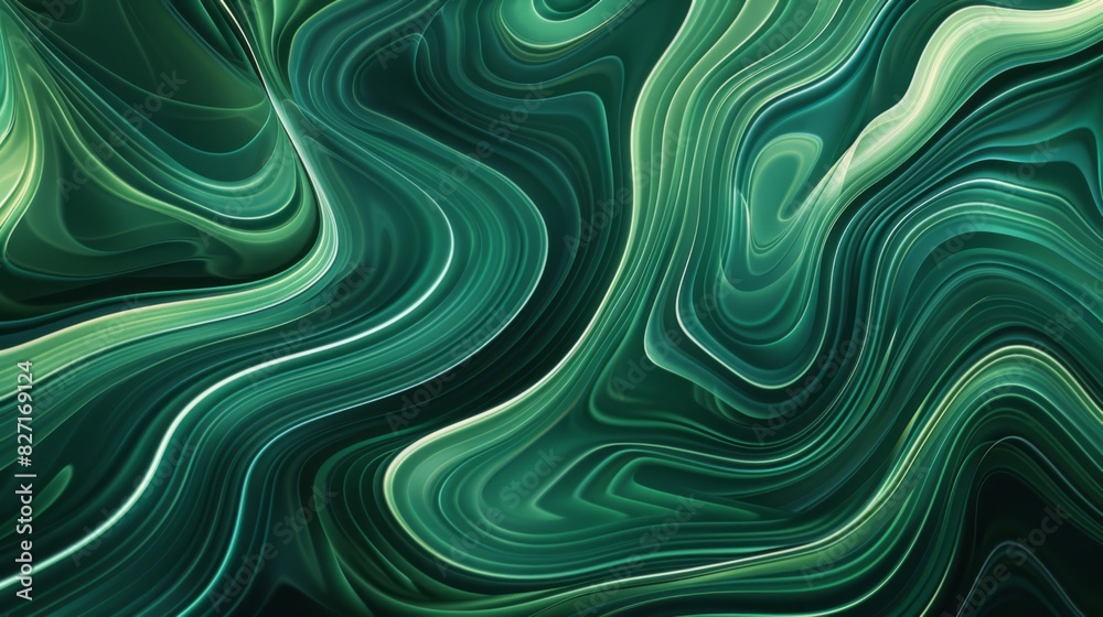 Abstract Green Lines Background Abstract Green Lines Background