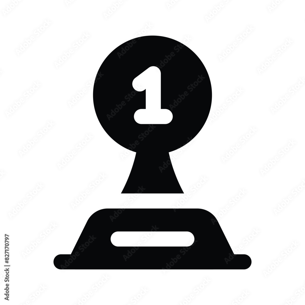 Get this creatively design 1st position vector design Get this creatively design 1st position vector design