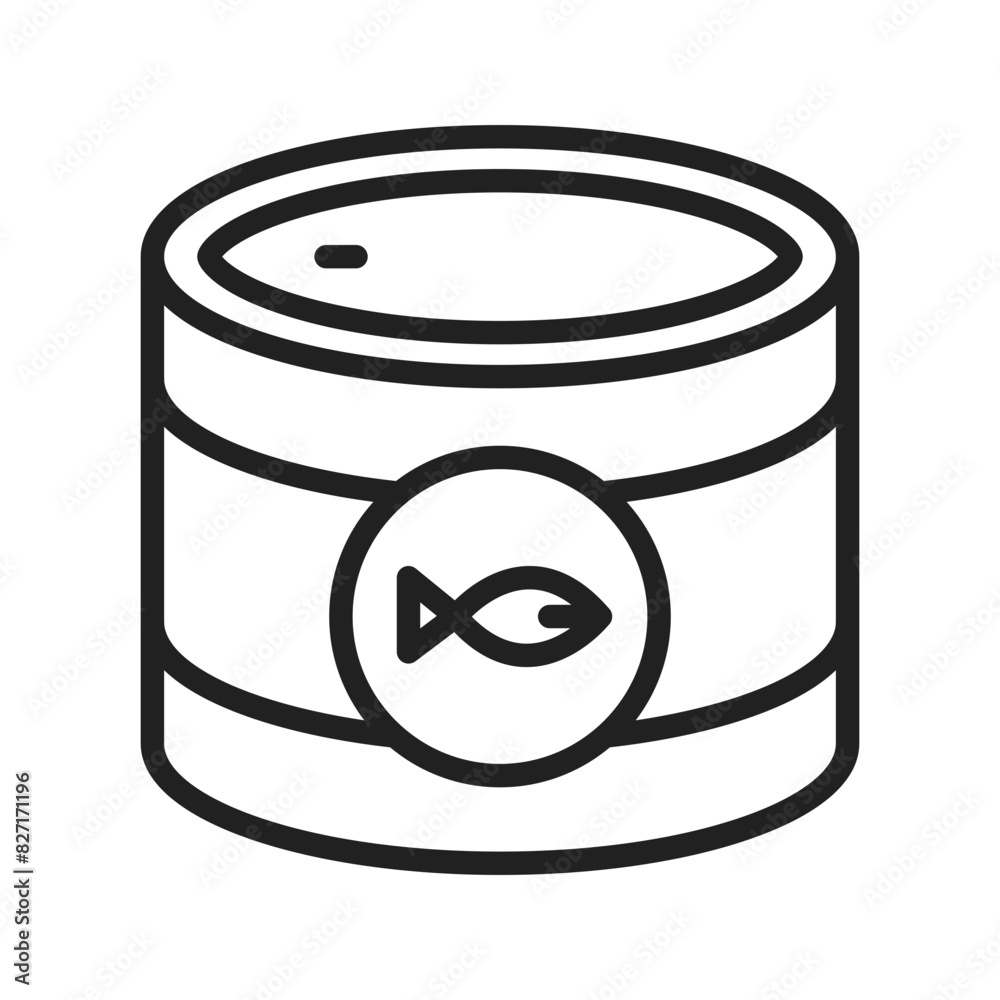 Canned Food Icon vector image. Suitable for mobile apps, web apps and print media Canned Food Icon vector image. Suitable for mobile apps, web apps and print media