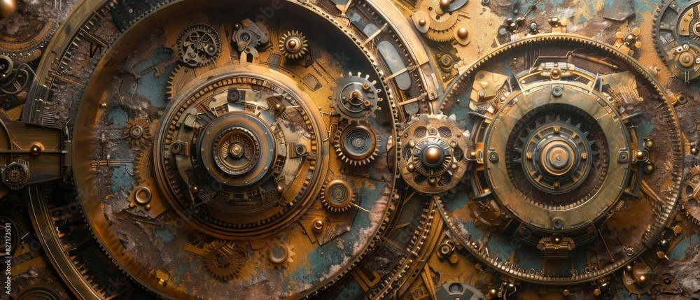 Dive into a steampunk wonderland from a birds-eye view Dive into a steampunk wonderland from a birds-eye view