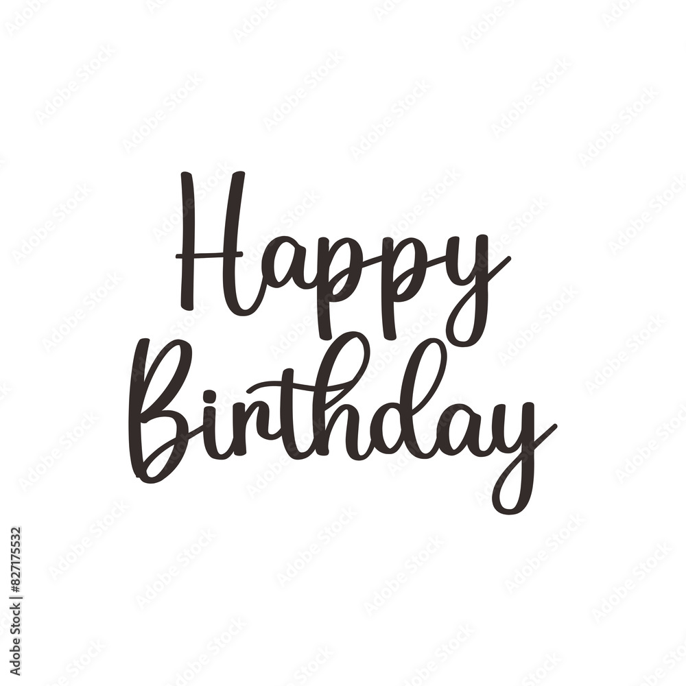 Happy birthday greetings, happy birthday lettering Happy birthday greetings, happy birthday lettering