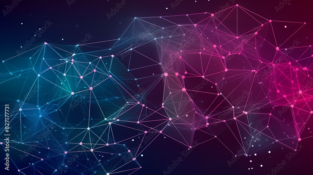 Modern scientific background with hexagons lines vector image Modern scientific background with hexagons lines vector image