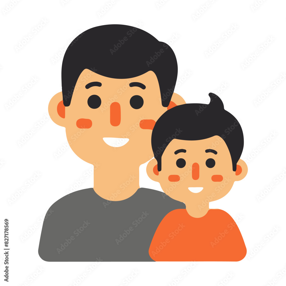 Father and son Father and son