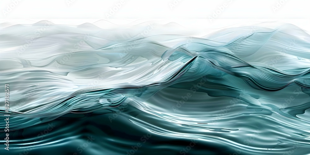 An abstract depiction of tranquil white water with shimmering reflections. Concept Abstract Art, Tranquil Water, Shimmering Reflections, White Color Palette, Serene Atmosphere An abstract depiction of tranquil white water with shimmering reflections. Concept Abstract Art, Tranquil Water, Shimmering Reflections, White Color Palette, Serene Atmosphere