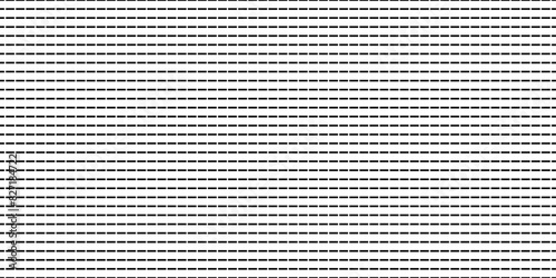 horizontal line. blend of 2 black lines vector isolated on white background with dash style