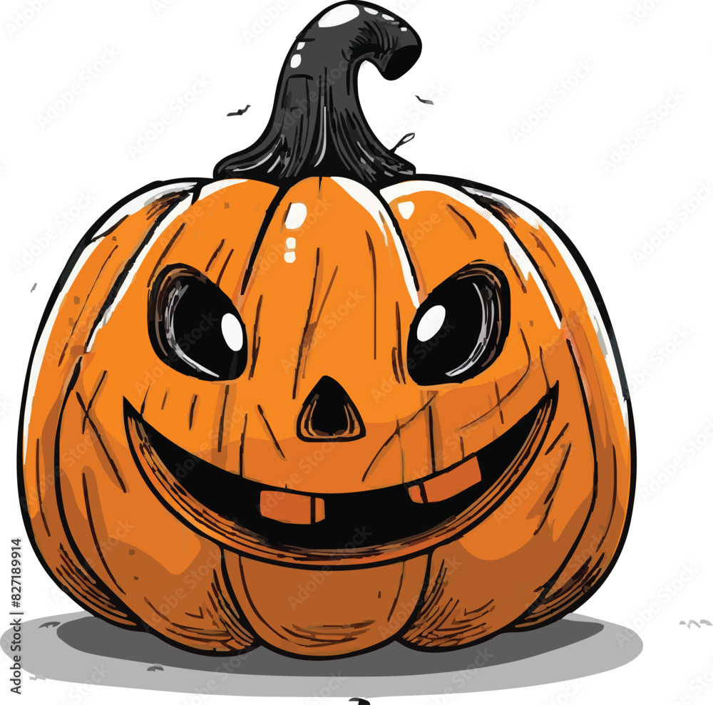 Scary Halloween pumpkin face Scary Halloween pumpkin face
