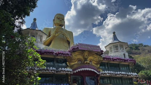 The Temple of the Tooth of the Buddha. the sights of Sri Lanka. famous places in Sri Lanka
