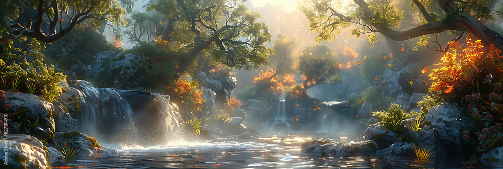 Obraz premium Embark a virtual field trip to explore ecosystems and biodiversity