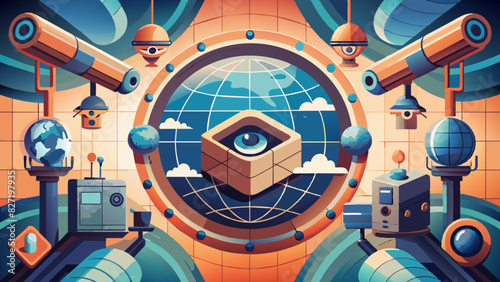 Futuristic Surveillance System with Global Monitoring Capabilities