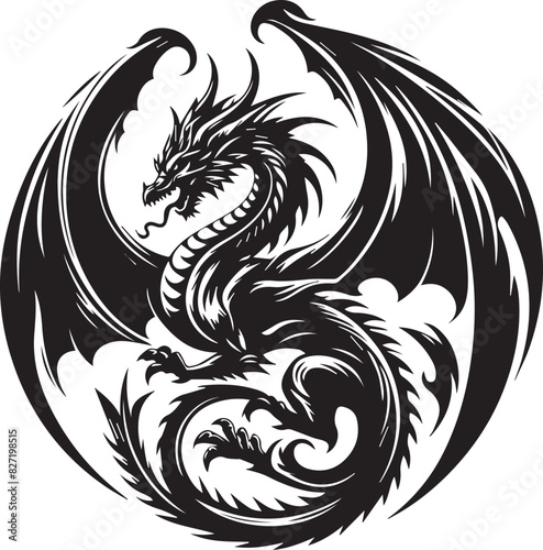 Wicked Cool Tribal Vector Bad Dragon Free Download